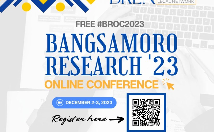 Watch the Bangsamoro Research Online Conference&nbsp;2023