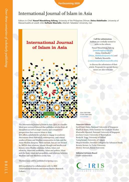  International Journal of Islam in Asia